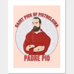 Saint Padre Pio Posters and Art